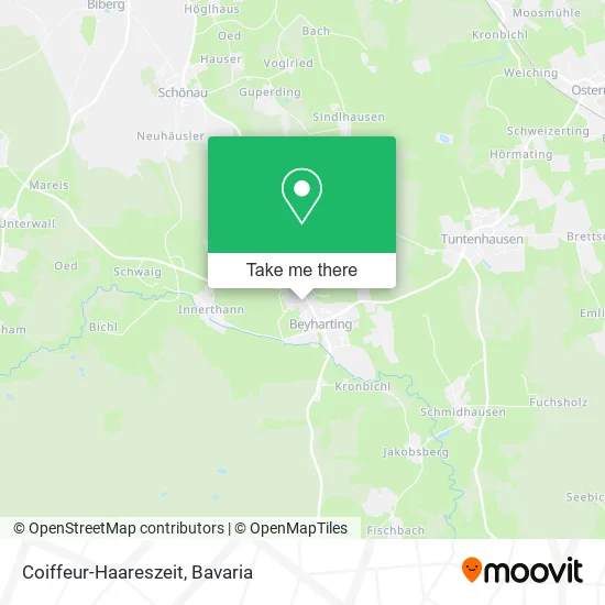 Карта Coiffeur-Haareszeit