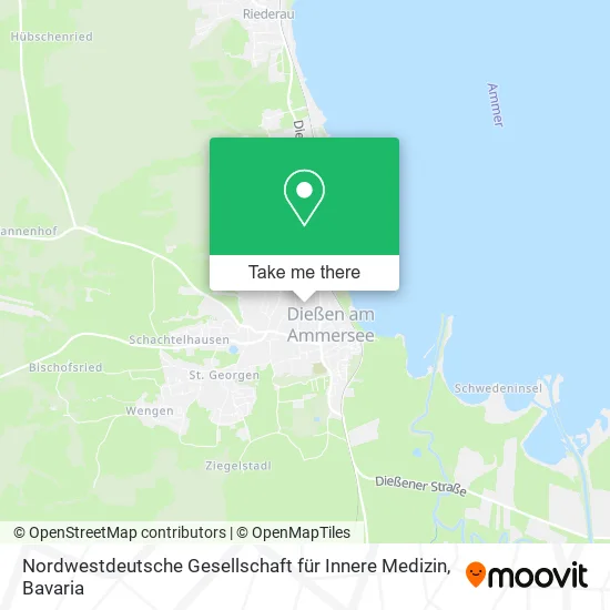 Карта Nordwestdeutsche Gesellschaft für Innere Medizin