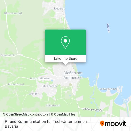 Pr und Kommunikation für Tech-Unternehmen map