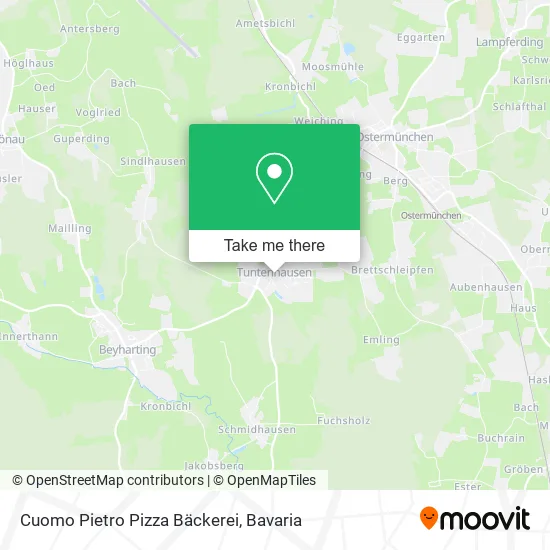 Карта Cuomo Pietro Pizza Bäckerei