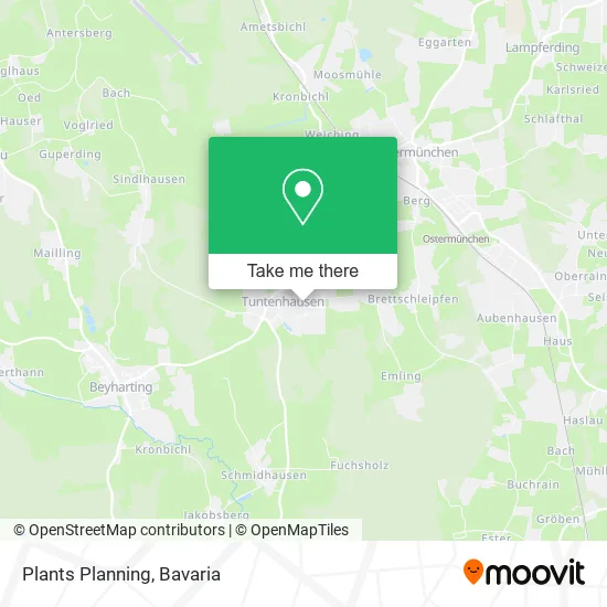 Карта Plants Planning