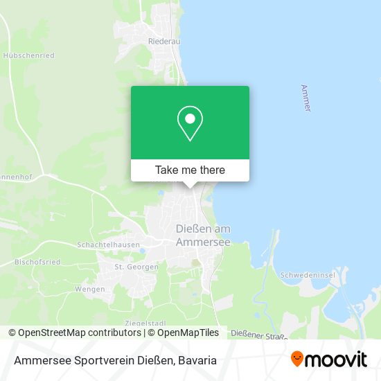 Ammersee Sportverein Dießen map
