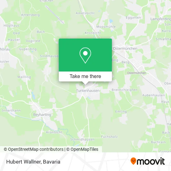 Карта Hubert Wallner