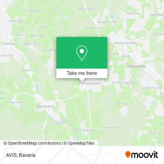Карта AVIS