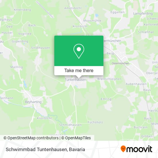 Schwimmbad Tuntenhausen map