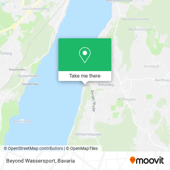 Карта Beyond Wassersport