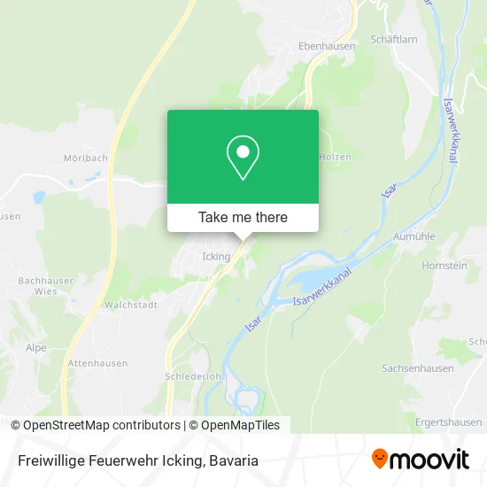 Карта Freiwillige Feuerwehr Icking
