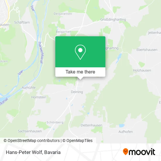 Карта Hans-Peter Wolf