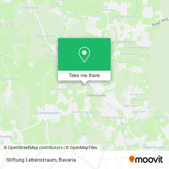 Карта Stiftung Lebenstraum