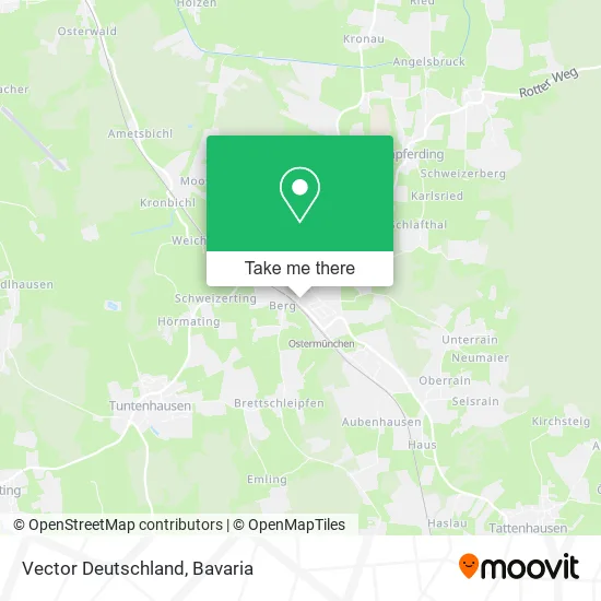 Карта Vector Deutschland
