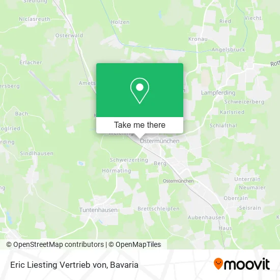 Карта Eric Liesting Vertrieb von