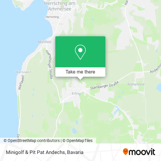 Карта Minigolf & Pit Pat Andechs