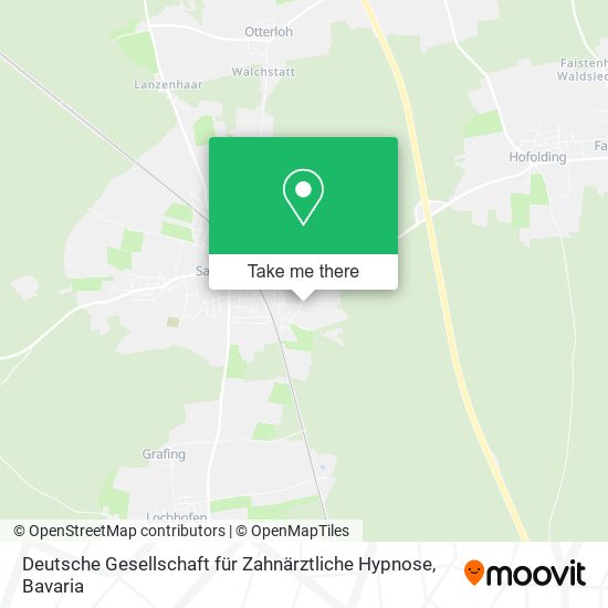 Deutsche Gesellschaft für Zahnärztliche Hypnose map