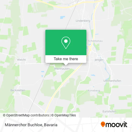 Карта Männerchor Buchloe