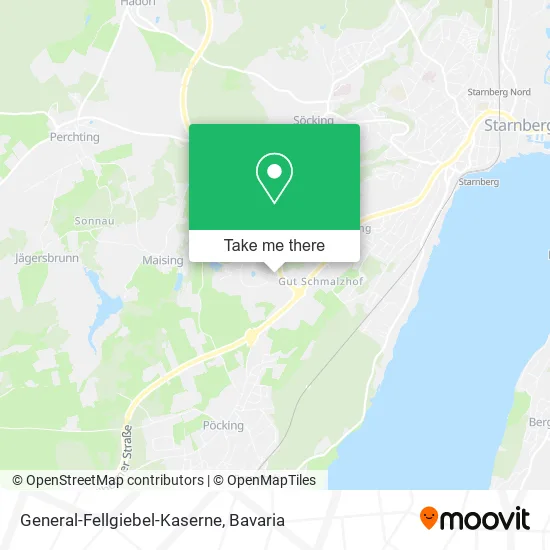 Карта General-Fellgiebel-Kaserne