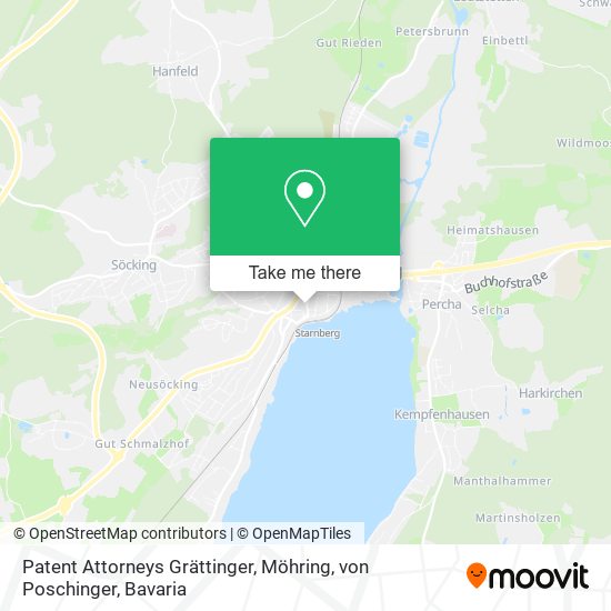 Patent Attorneys Grättinger, Möhring, von Poschinger map