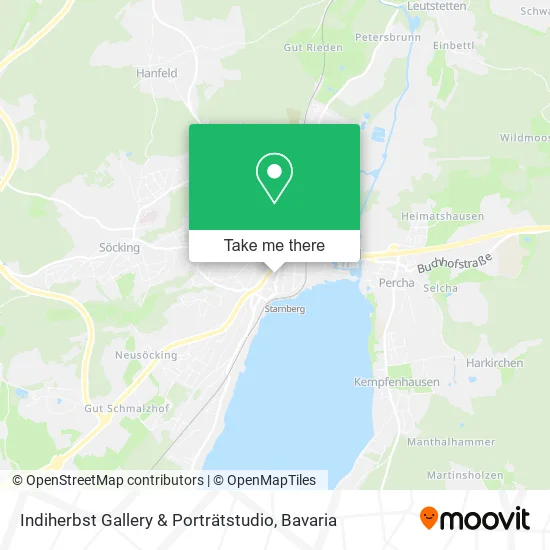 Карта Indiherbst Gallery & Porträtstudio