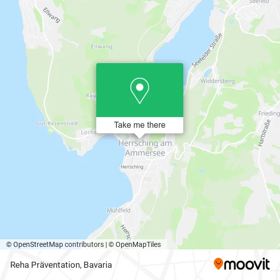 Карта Reha Präventation