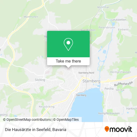 Карта Die Hausärzte in Seefeld