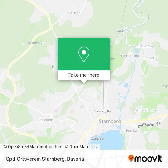 Карта Spd-Ortsverein Starnberg