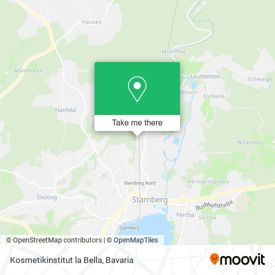 Kosmetikinstitut la Bella map