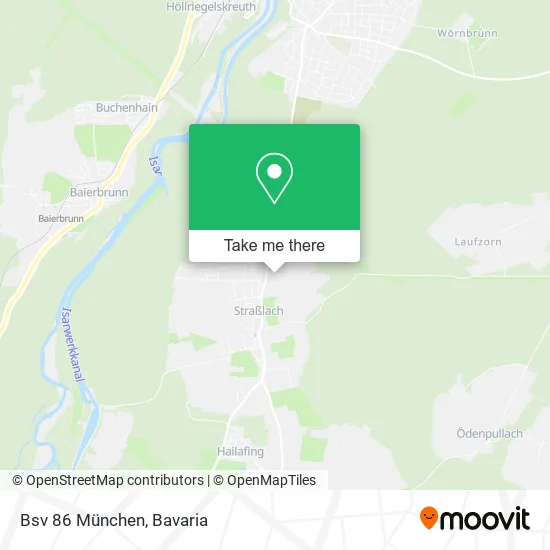 Карта Bsv 86 München