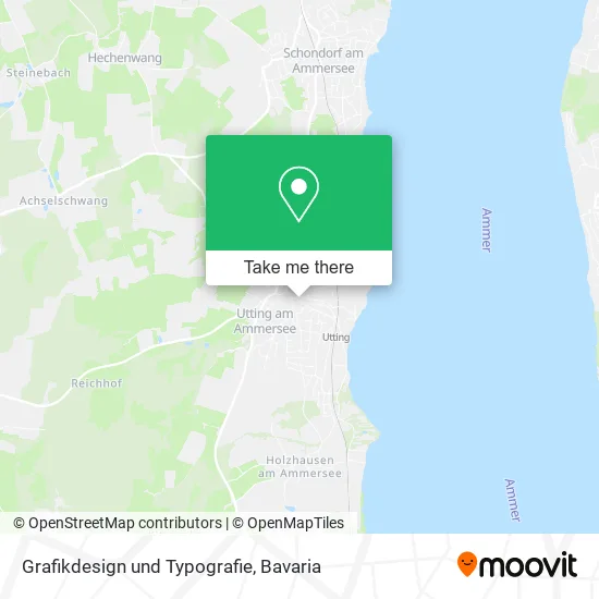 Карта Grafikdesign und Typografie