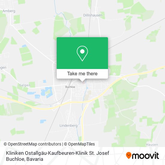 Kliniken Ostallgäu-Kaufbeuren-Klinik St. Josef Buchloe map