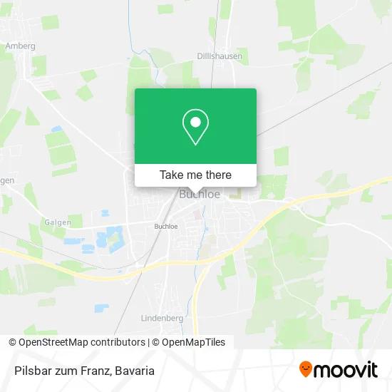 Карта Pilsbar zum Franz