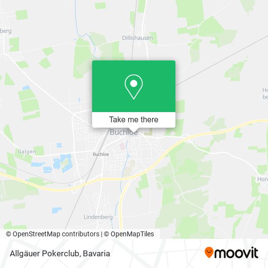 Allgäuer Pokerclub map
