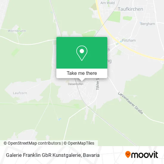 Galerie Franklin GbR Kunstgalerie map