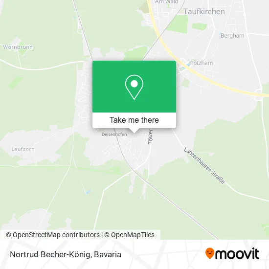 Nortrud Becher-König map