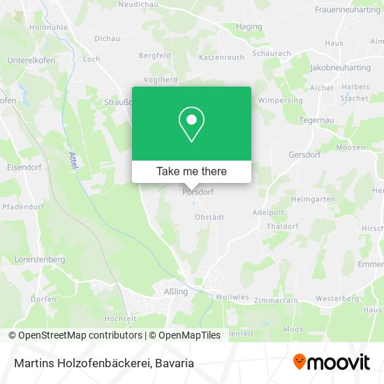 Martins Holzofenbäckerei map