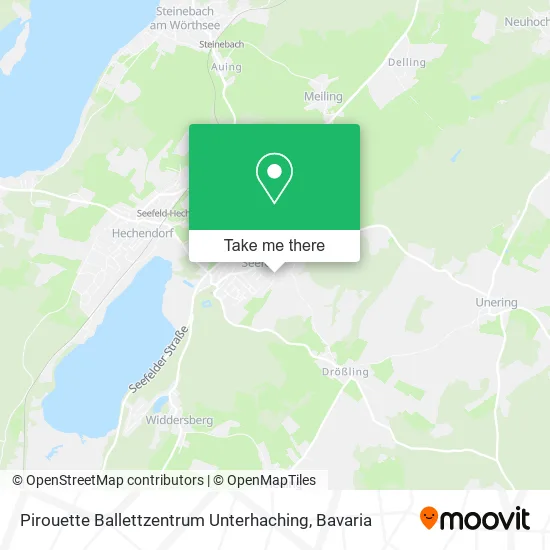 Карта Pirouette Ballettzentrum Unterhaching