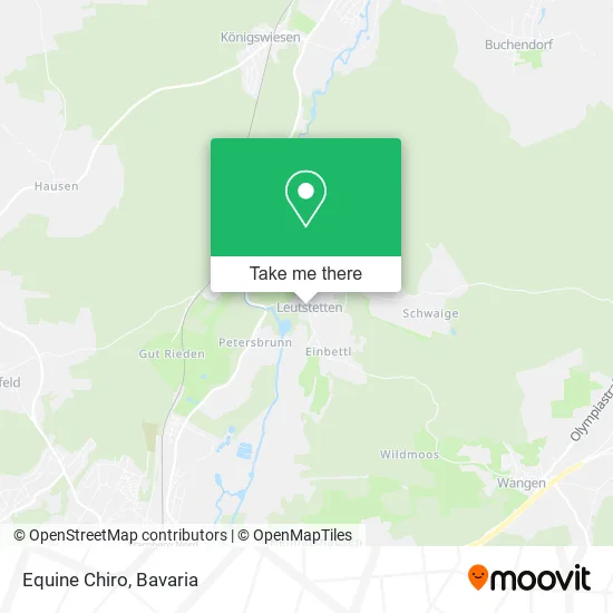 Карта Equine Chiro