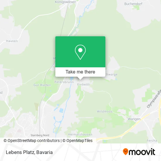 Карта Lebens Platz