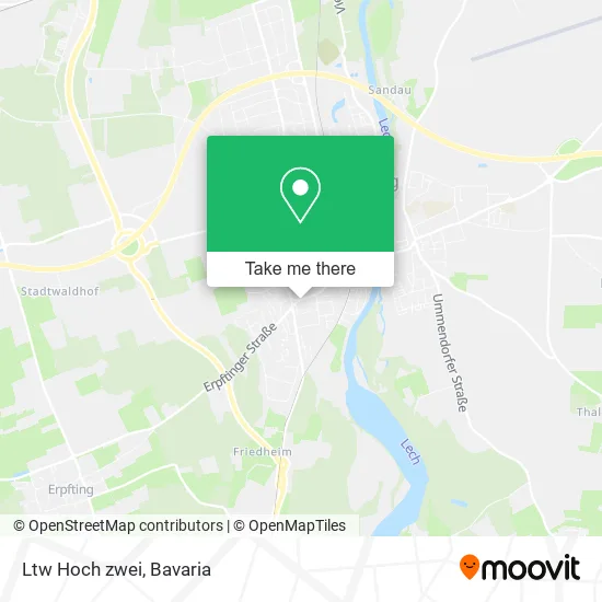 Карта Ltw Hoch zwei