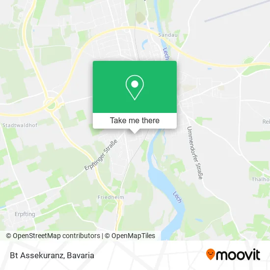 Карта Bt Assekuranz