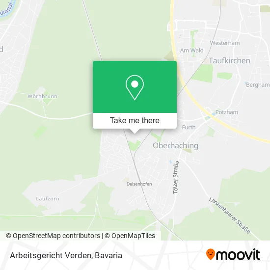 Карта Arbeitsgericht Verden