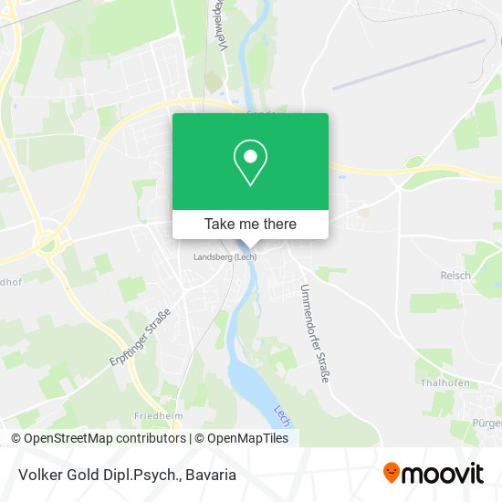 Volker Gold Dipl.Psych. map