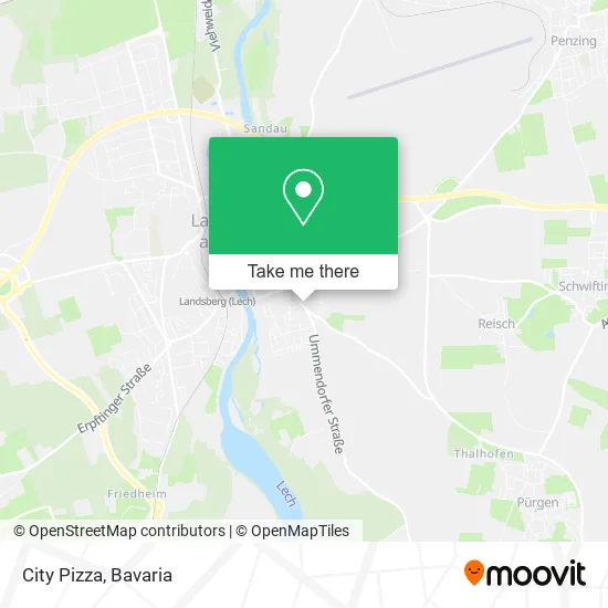 Карта City Pizza