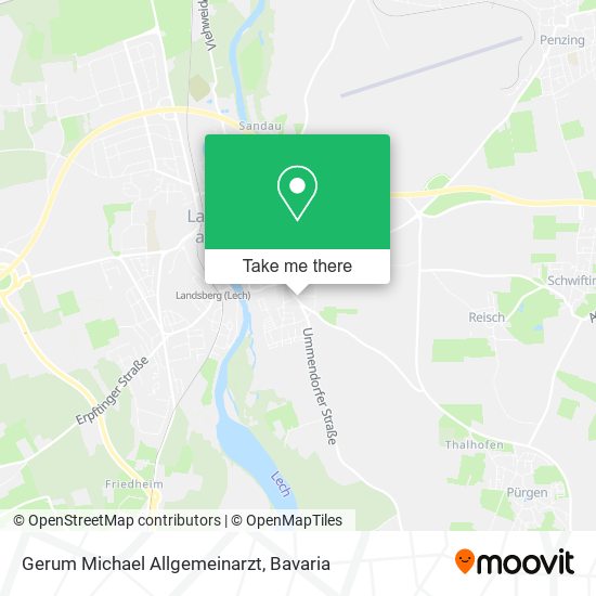 Gerum Michael Allgemeinarzt map
