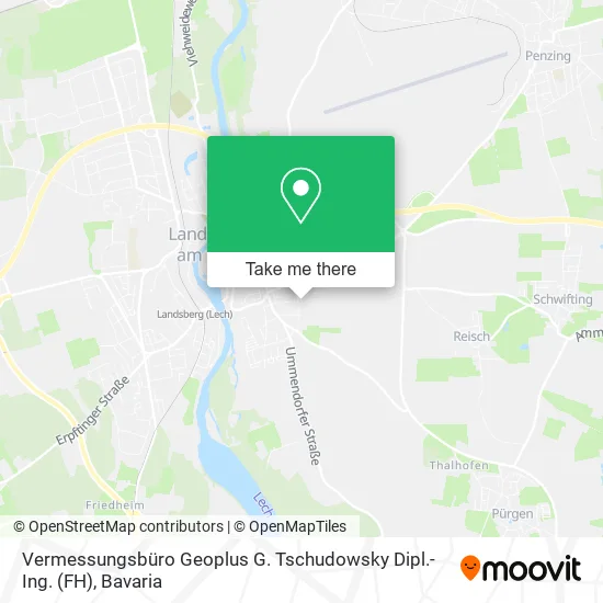 Карта Vermessungsbüro Geoplus G. Tschudowsky Dipl.-Ing. (FH)