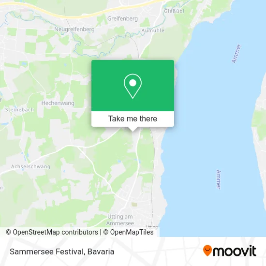 Карта Sammersee Festival