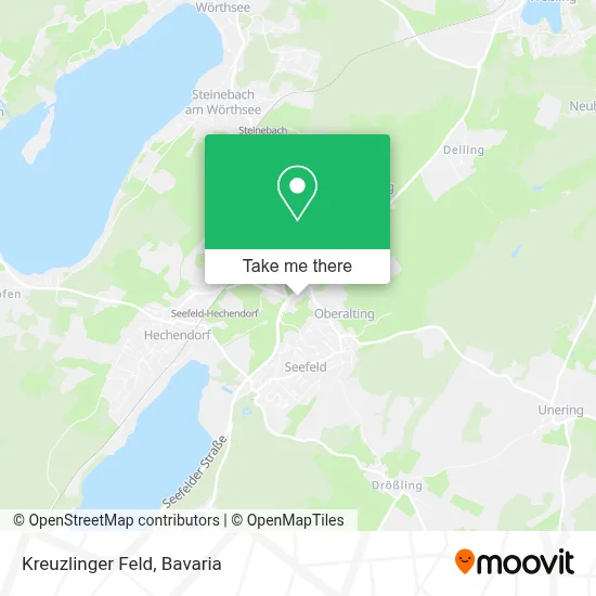 Kreuzlinger Feld map