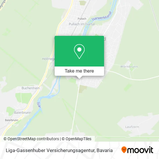 Карта Liga-Gassenhuber Versicherungsagentur