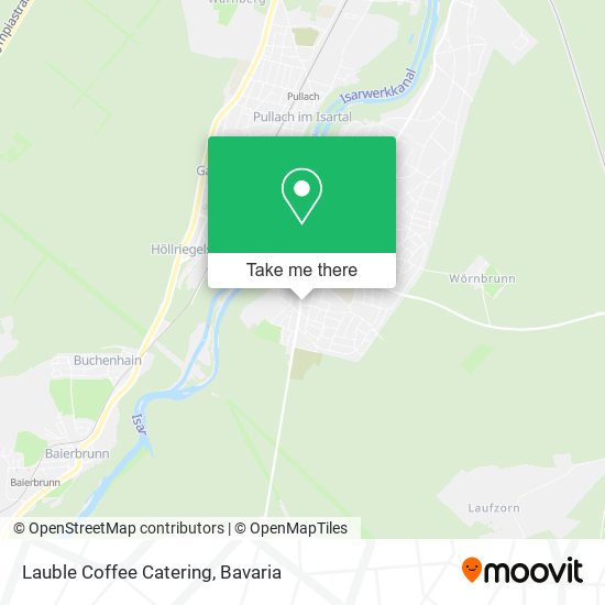 Lauble Coffee Catering map