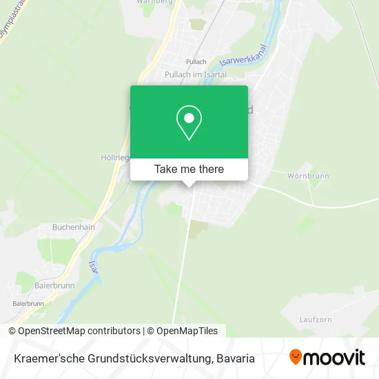 Карта Kraemer'sche Grundstücksverwaltung