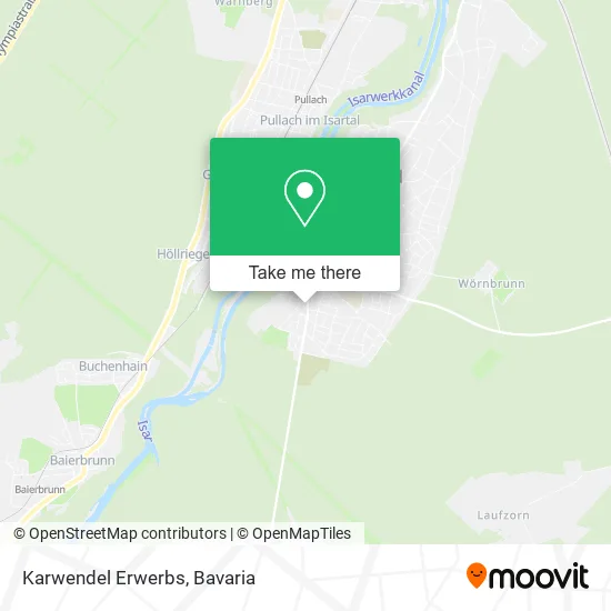 Карта Karwendel Erwerbs