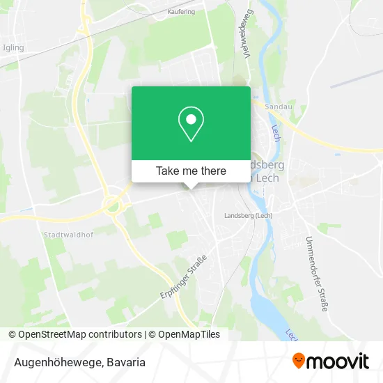 Карта Augenhöhewege